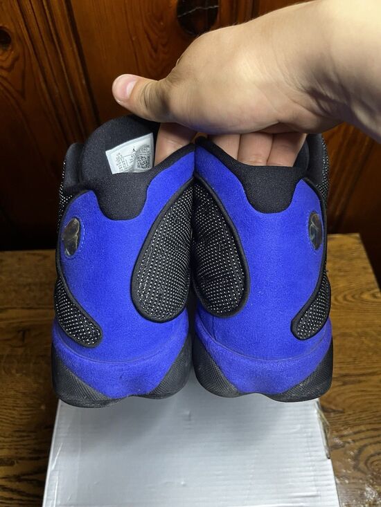 Air Jordan 13 Retro Hyper Royal Black Blue Sneakers 414571-040 Mens Size 10.5 main image 4